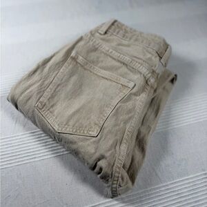 Zara Light Tan Denim Jeans